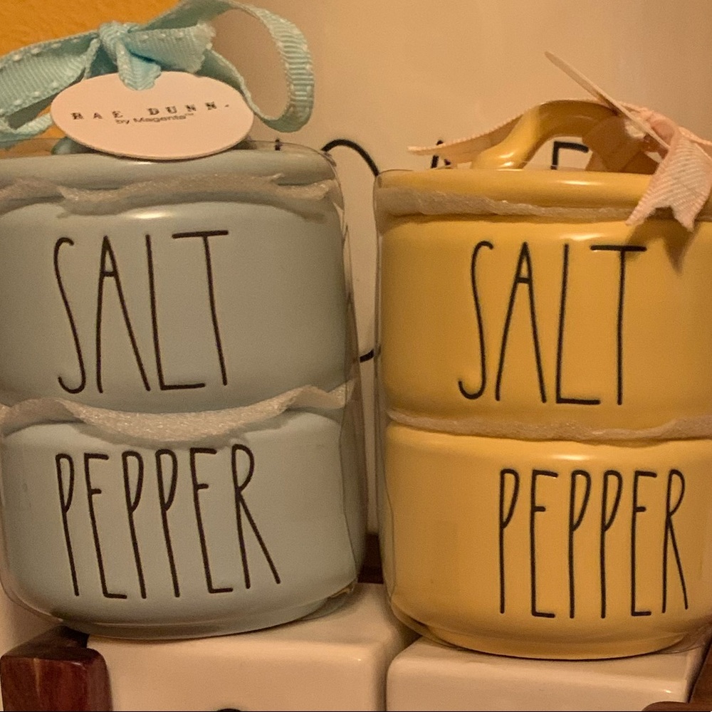 Rae dunn salt and pepper shakers